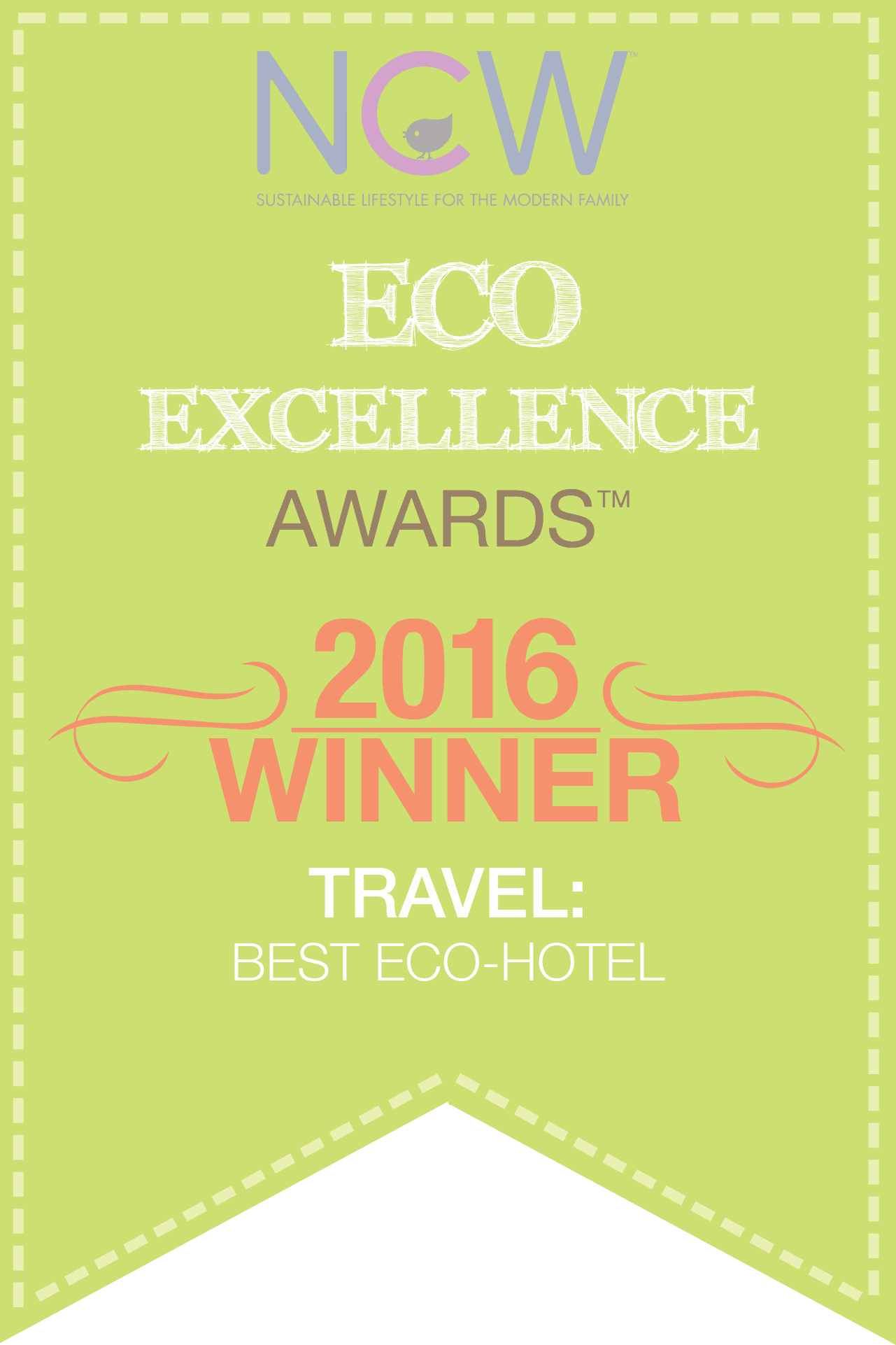 Best Ecohotel in the World for 2016 Awarded to Hamanasi Resort by NCW Magazine