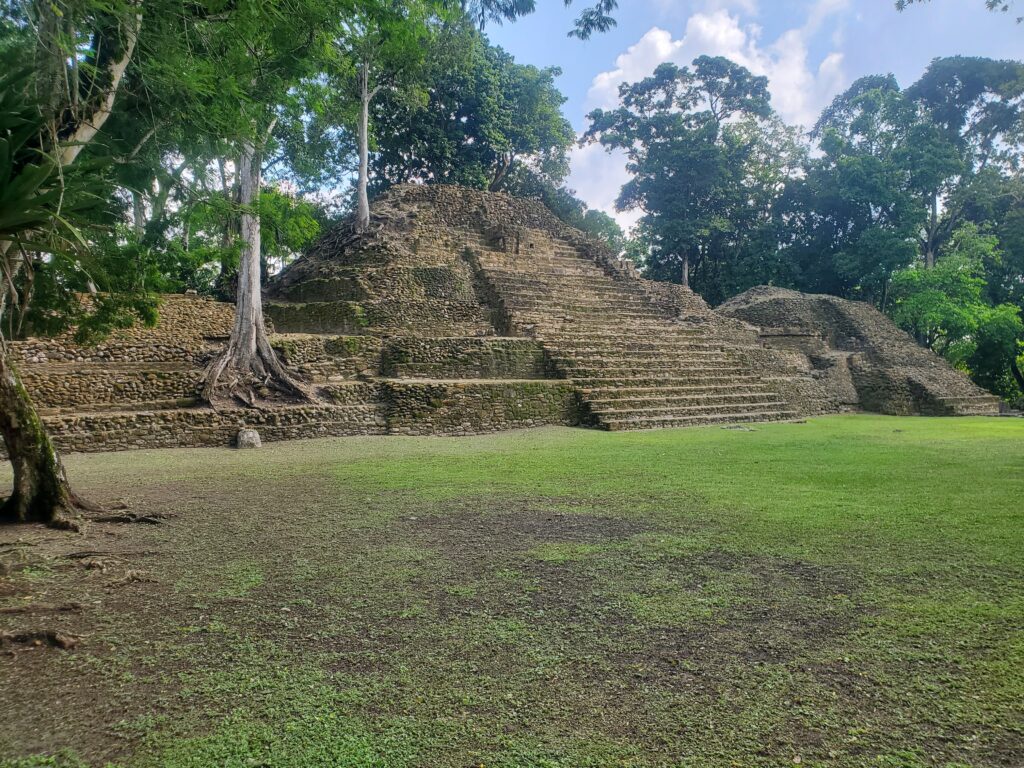 Maya pyramid
